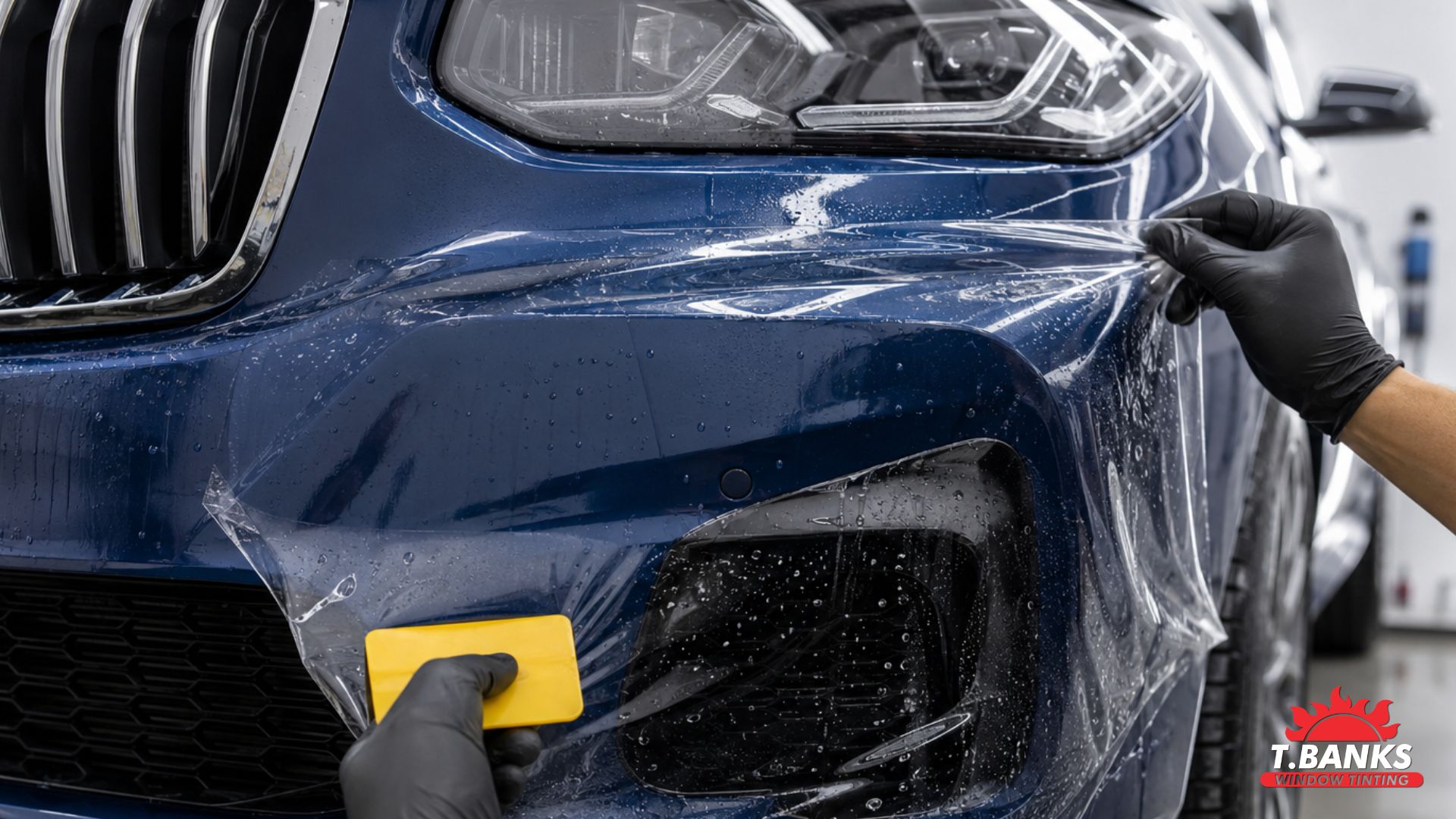 Paint protection film installation PPF